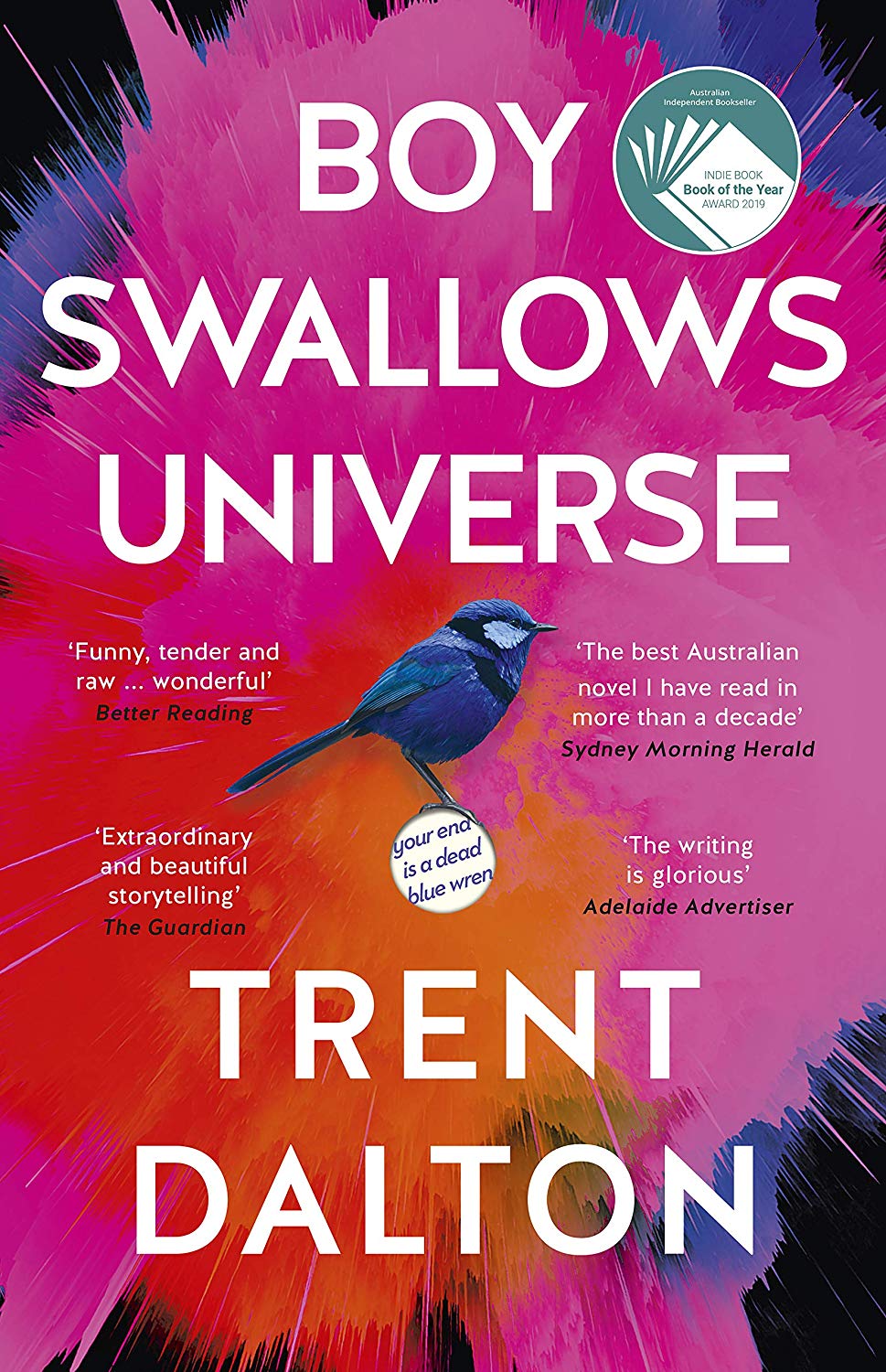 Boy Swallows Universe by Trent Dalton Book Cover