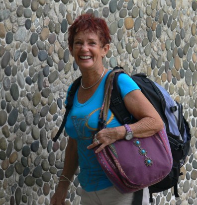 Maggie Counihan With Backpack On The Gypsy Trail