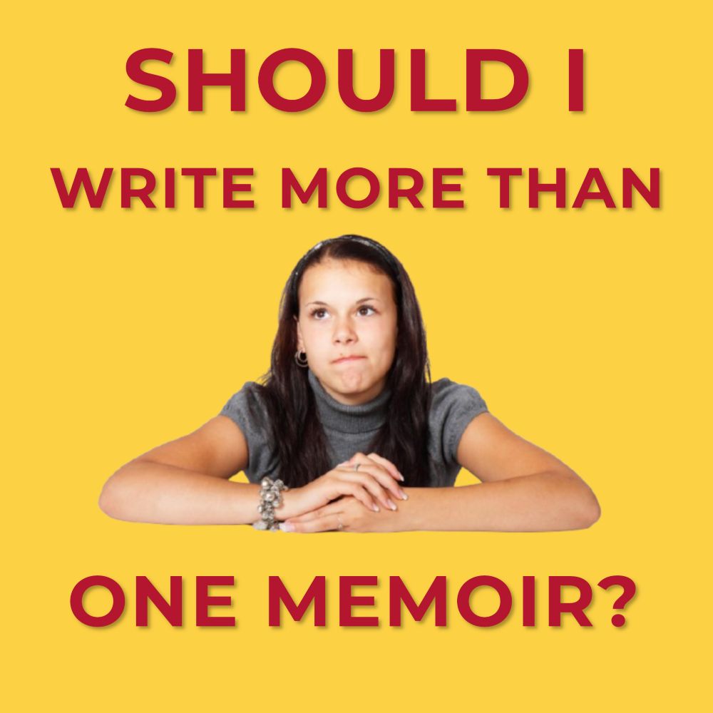 Should I Write More Than One Memoir Blog Header